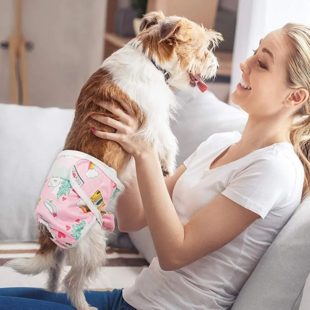 3-Pack Pet Soft Female Dog Diapers LARGE 19